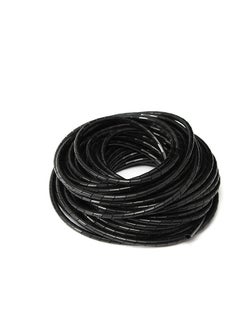 Generic Polyethylene Spiral Wire Wrap Cable Tube Black 10mm x 10 Meter for Multi Cable Cover- 