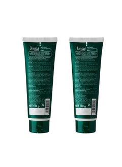 Junsui Naturals Face Wash Neem 100Gm; Protects Skin From Germs; Removes Blackheads Sebum & Whitehead; Powered With Neem & Yam Bean Extracts; Daily Use Face Wash For Girls & Women; Pack Of 2  - Image 3