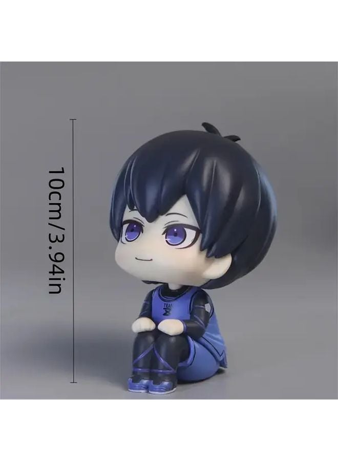 Anime Boy PVC Figurine Big Head Design Desktop Car Decor Gift For Holidays - Image 3