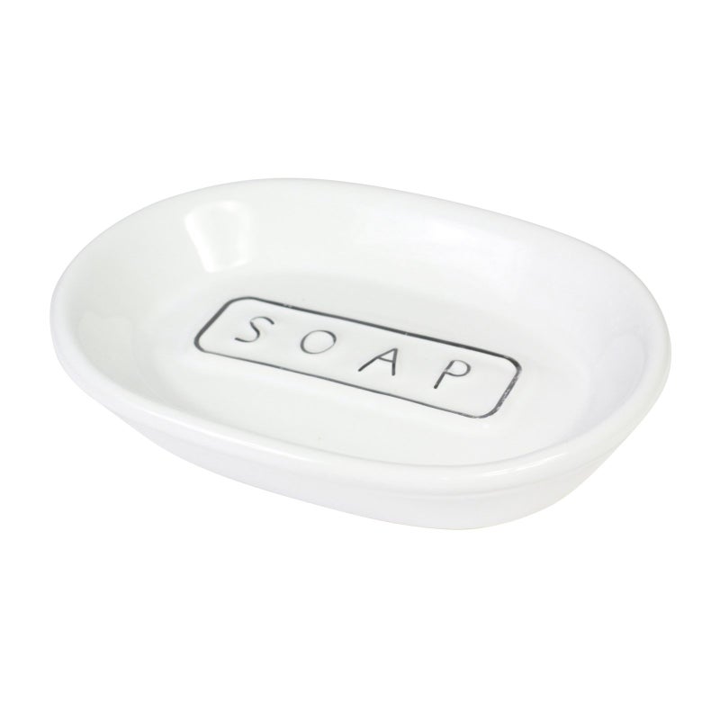 GOLDBEARUK Soap Dish Ceramic Classic Style