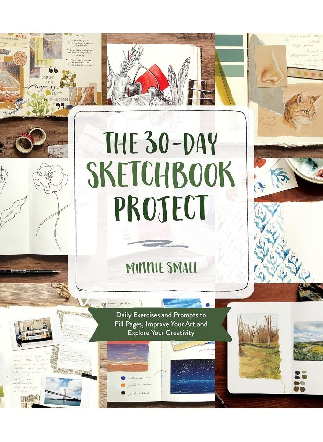 The 30-Day Sketchbook Project: Daily Exercises and Prompts to Fill Pages, Improve Your Art and Explore Your Creativity  - Image 1