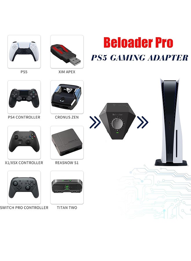 Beloader Renewed - Beloader Pro PS5 Adapter with Network Port and Volume Adjustment Function - Image 2
