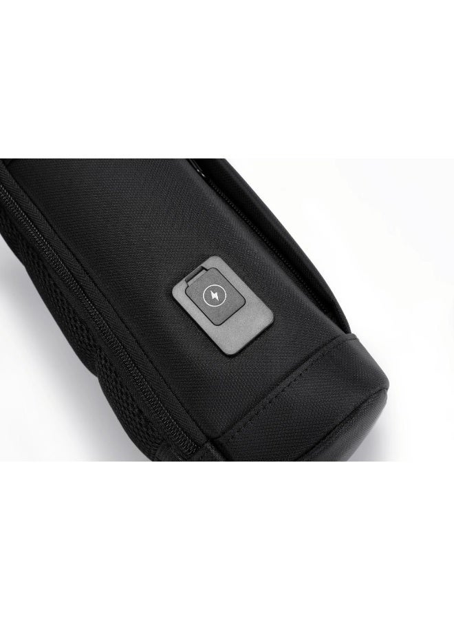 Porodo Cross Body Bag with Type-C PD Charging, Water-Resistant Design & Secure Storage - Image 5