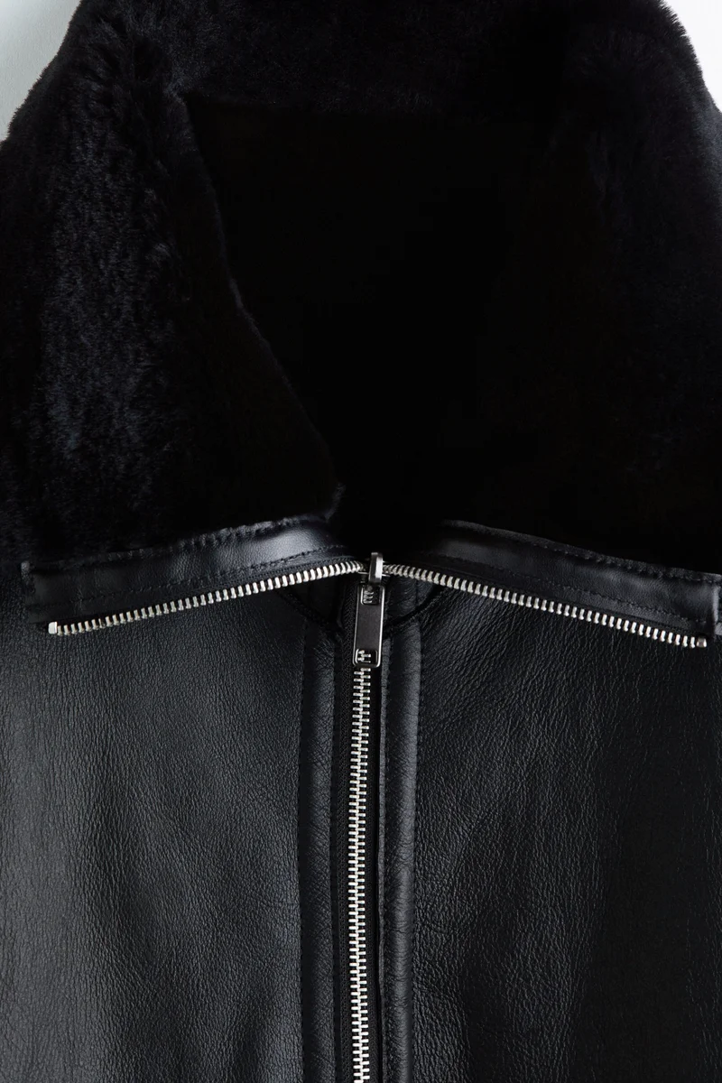 H&M  Reversible shearling jacket for Women | Best Price UAE