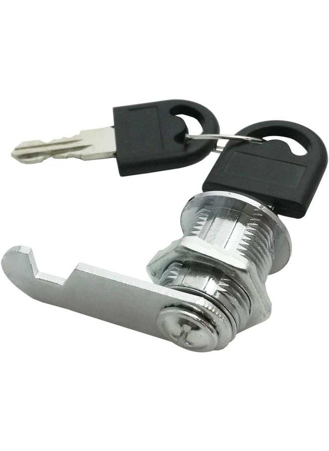 yongsheng 13/16 in(20MM) Cylinder Cam Cylinder Lock Mailbox Cabinet Cupboard Drawer Furniture Tool Box Locker Cabinet Hardware Locks(4Pack)  - Image 4