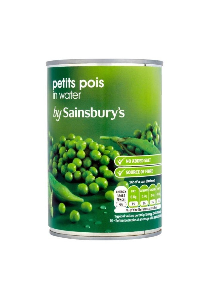 Petits Pois, In Water - 400g, France