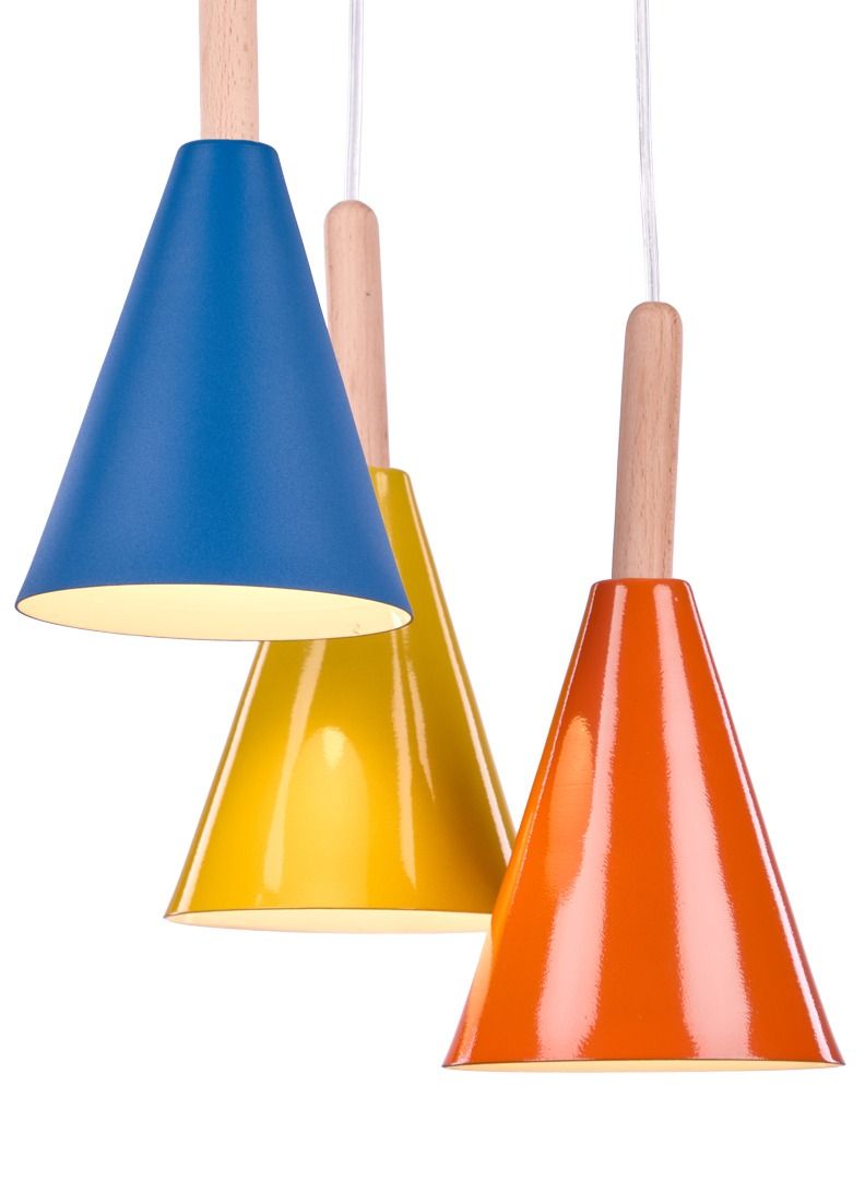 NAGAFA SHOP Three multicolored lami modern ceiling lamp 3MOY95 - Image 2