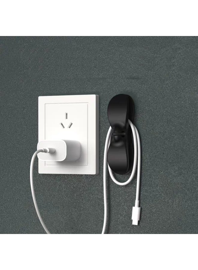 منظم كابلات للأجهزة المنزلية – ملف ومثبت للكابلات للخلاط وآلة القهوة والمقلاة الهوائية، إدارة الكابلات بقابلية اللصق - Image 3