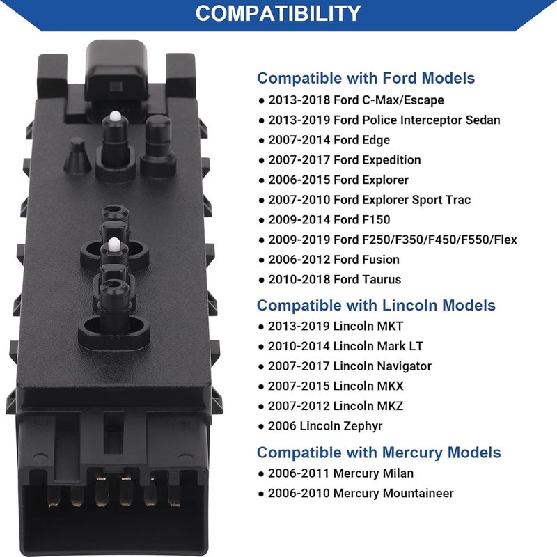 Obaee Front Left Driver Side Power Seat Switch - Image 2