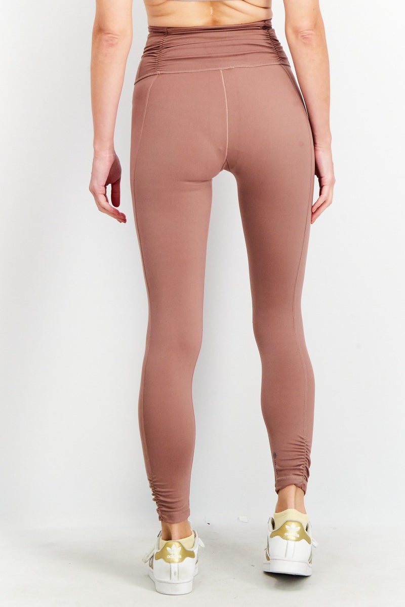 Adidas ليجنغ يوغا ضيق للنساء 7/8، موف - Image 3