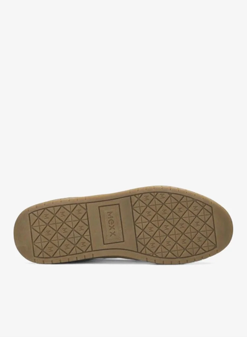Mexx BLACK Panelled Lace-Up Sneakers for Women | Best Price UAE