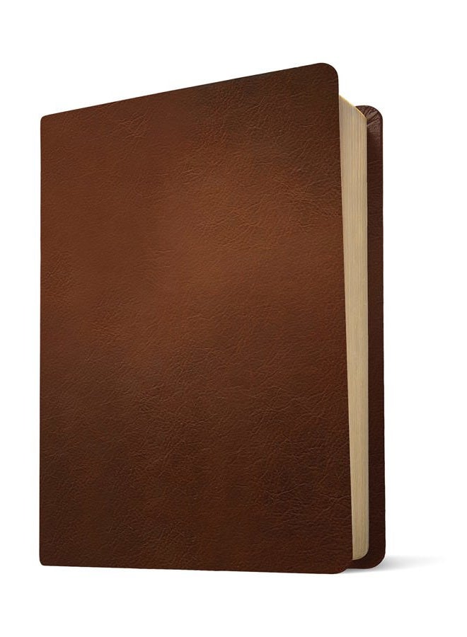 Tyndale NLT Wide Margin Bible, Filament-Enabled Edition (Genuine Leather, Brown, Red Letter) - Image 5