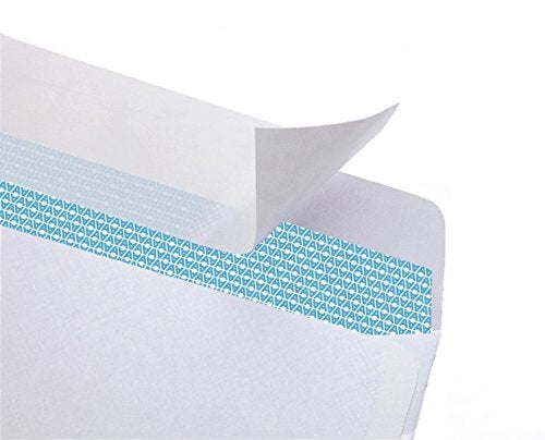 Aimoh #10 Security Self Seal Envelopes – 100 Qty |No Window, EnveGuard, 4⅛ x 9½", White, 24 LB, 100 Count (34100) - Image 5