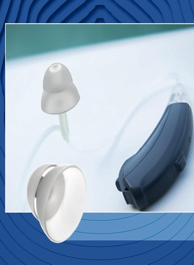 أف سي أس عبوة من قطعتين من قبة النقر من FCS لأجهزة السمع من Signia و A&M و audibene و Audio Service و HearUSA و TruHearing RIC و Instant Fit Click CIC/ITC. (قبة مزدوجة 8/10) - Image 4