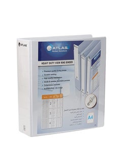 ATLAS 2-Piece Two Ring Binder 65mm Spine  - Image 3