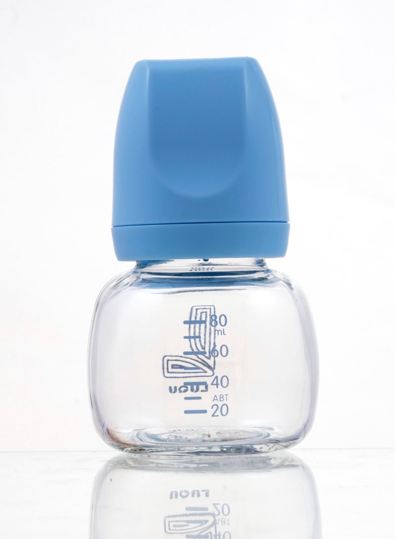لوكو زجاجة رضاعة زجاجية رقبة قياسية 80 مل-5 قطعه - Image 3