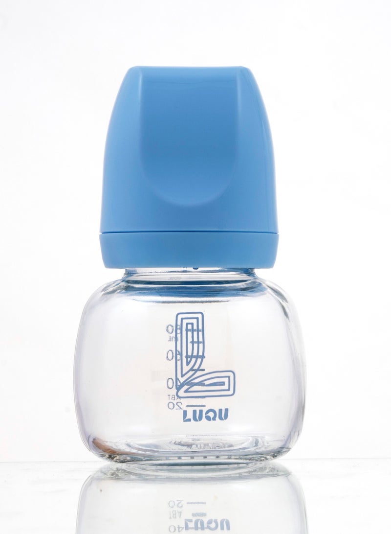 لوكو زجاجة رضاعة زجاجية رقبة قياسية 80 مل-5 قطعه - Image 2