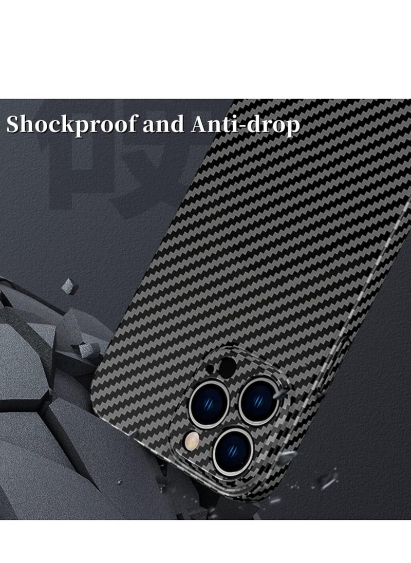Raxoom Personality Handsome Light Thin Carbon Fiber Pattern PC Phone case Compatible with iPhone 11 Pro max Unique Comfortable Cool Shockproof Back Cover Brand: ELTERAZONE - Image 2