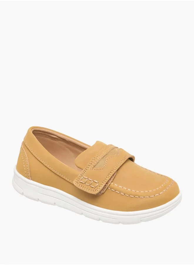 جونيورز Boys Solid Slip-On Loafers