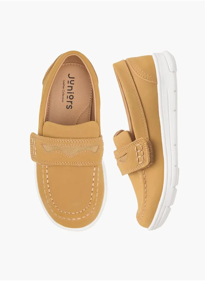 جونيورز Boys Solid Slip-On Loafers
