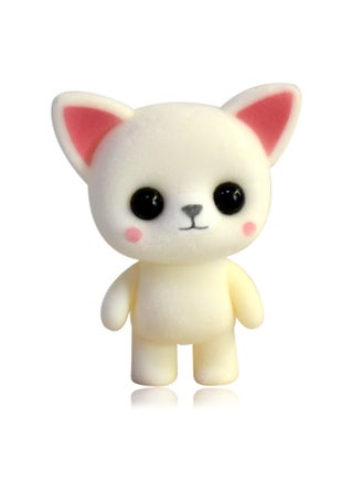 Flocking Doll Toy Little Yellow Duck Penguin Doll Panda PVC Plastic Car Flocking Ornaments Doll Machine Doll-Color:White Cat-Height:5.5~8cm - pzsku/Z5921CE798990808D5540Z/45/1745494389/ebe0b627-a132-4865-b025-5b5870ce148e