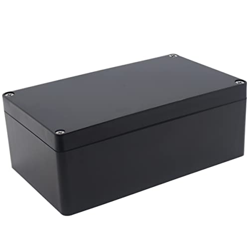YETLEBOX Watertight Junction Box IP67 Waterproof Project Box Durable ABS Plastic Electronic Enclosure Case for DIY Electrical Project Black 787 x 472 x 295200 x 120 x 75 mm - Image 1