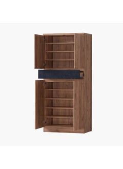 Home Box Atlas 28-Pair Shoe Cabinet with 4 Doors and Drawer 39 x 178 x 80 cm  - Image 4