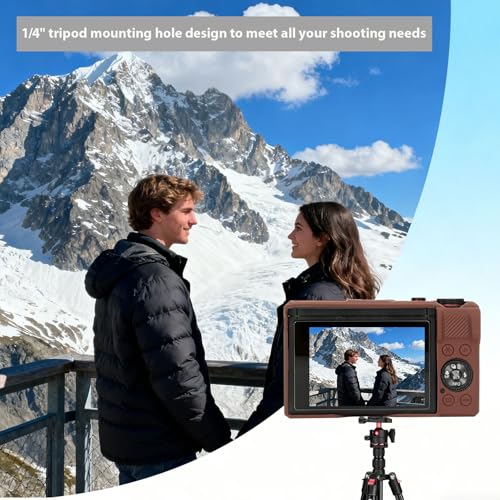Frevyve Case for Canon G7X Mark III Camera, Soft Silicone Protective Case, Slim Fit Sleeve with Removable Lens Cover and Screen Protector Accessories, Lightweight, Anti-Scratch (Dark Brown) - Image 5