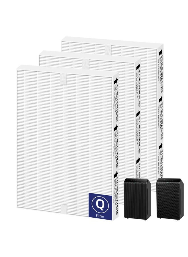 Pulluty 5510 5520 Air Purifier Filter Q Replacement for Winix Plasmawave Air Purifier,# 1712-0123-00,3 Pack - Image 1