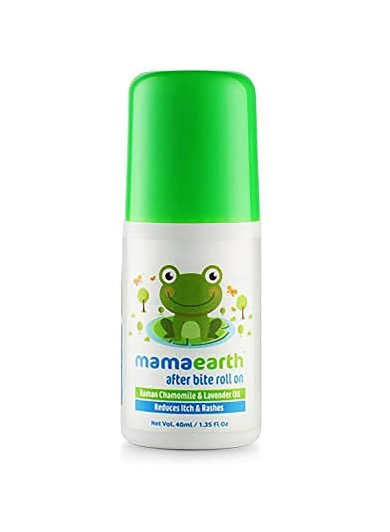 Mama Earth Mamaearth After Bite Roll On, 40ml Mosquito Repellent Spray, 100ml, Pack of 2  - Image 2