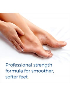 Dr. Scholl's كريم ترطيب فائق للقدمين الجافة والمتشققة، 3.5 أونصة لوشن يحتوي على 25% من اليوريا، لإصلاح الكعب، العناية بالقدمين للحصول على أقدام صحية، ملح إبسوم مهدئ، آمن لمرضى السكر  - Image 2