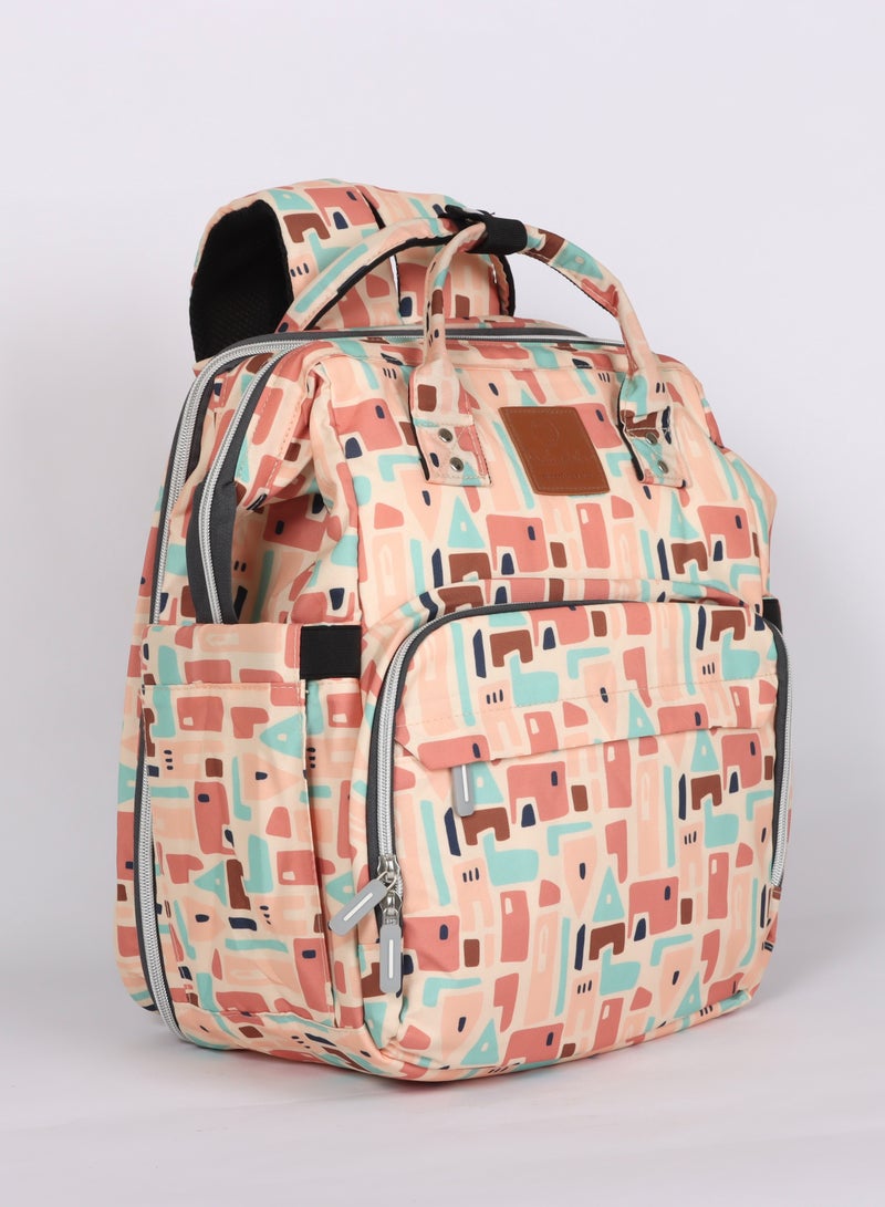 BABY SHINE Portable Folding Multi Function Large Capacity Baby Backpack Diaper Bag Baby Stroller Organizer Bag  - Image 2