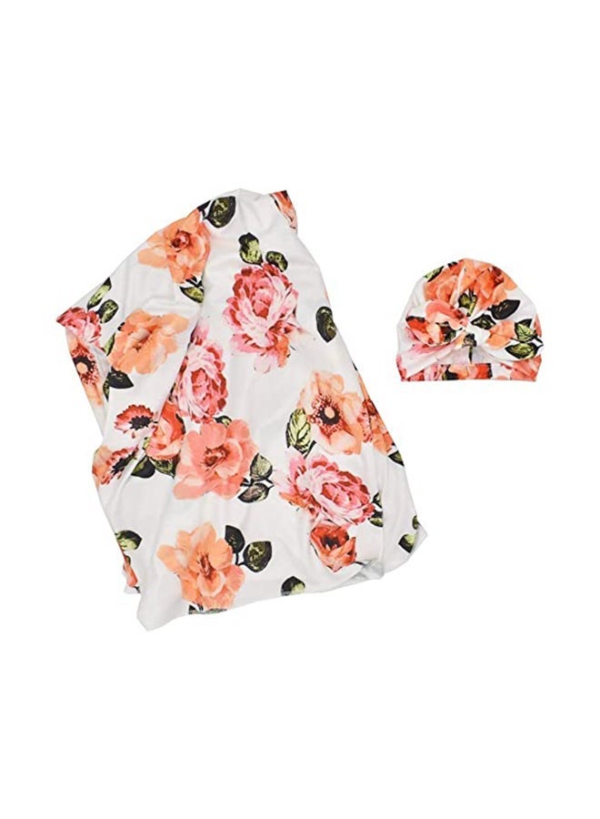 NIBEMINENT 2-Piece Cotton Blanket With Hat Set  - Image 4