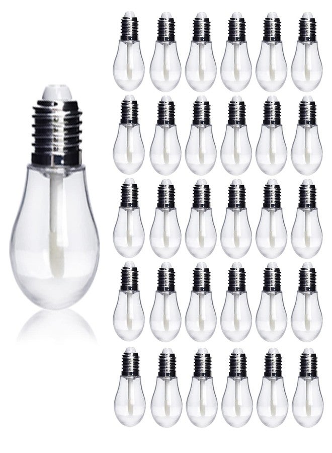COSIDEA 30PCS Empty lamp bulb lip gloss tube 6ml lipgloss tubes container 0.2oz lip tint containers - Image 1