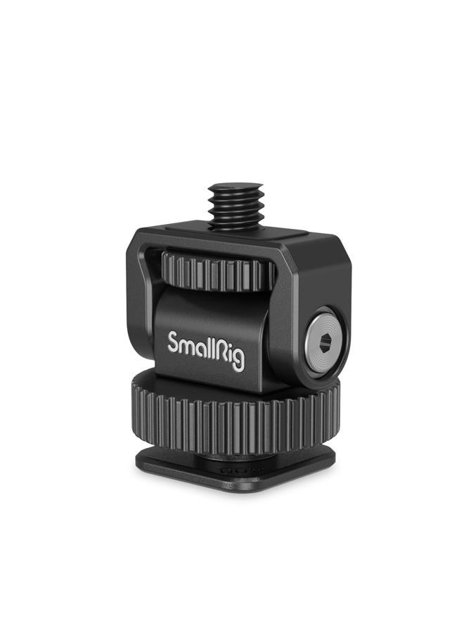 SMALLRIG 1/4" Mini Ball Head Cold Shoe Mount Adapter with 1/4"-20 Thread for Camera Phone Cage LED Video Light-3577 - Image 1