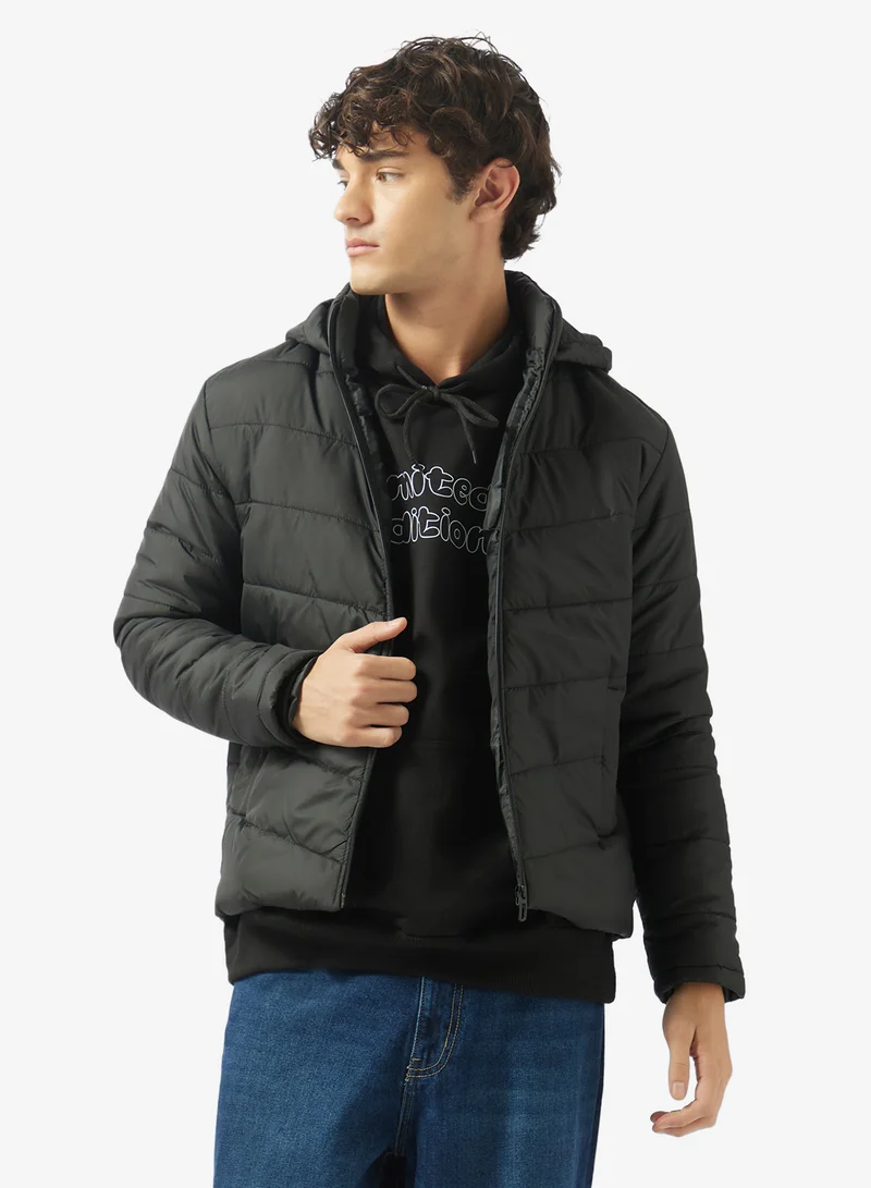 Puffer Jacket w Hood