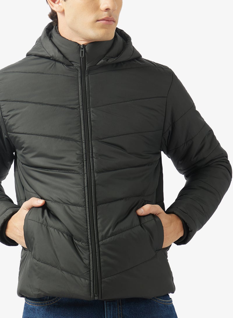 سفنتي فايف جاكيت منتفخ بغطاء رأس - Image 3