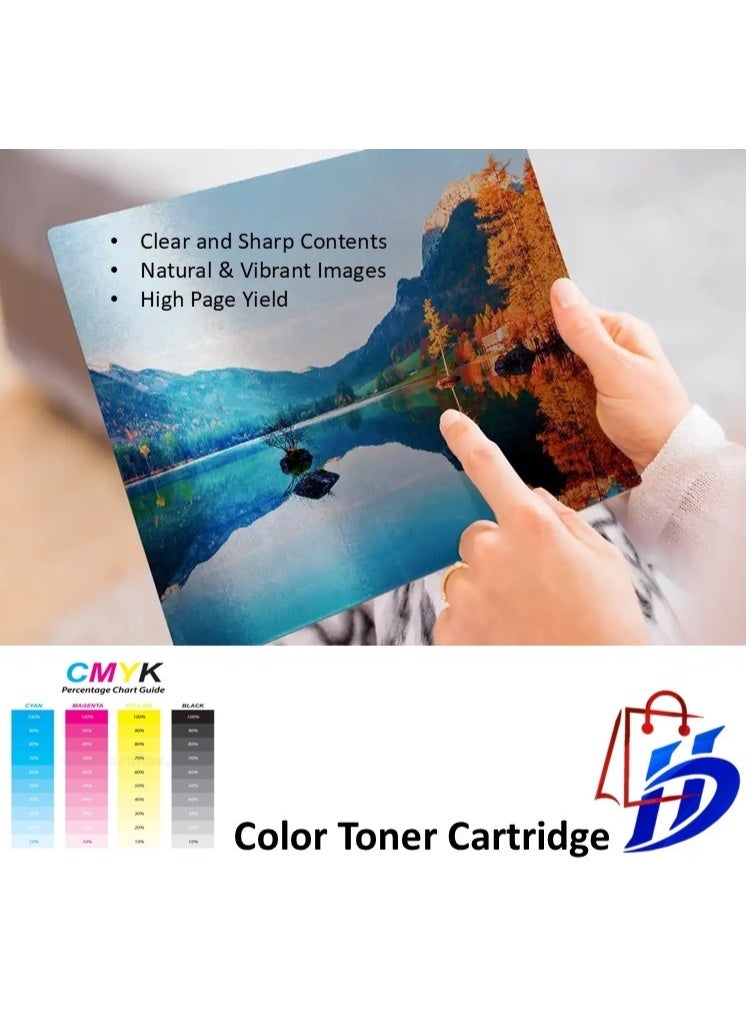 AVE-TECH Premium Toner Compatible With HP 207A Toner Cartridge Replacement for HP 207A 207X Color Laserjet Works With Pro MFP M283fdw M255dw M282nw M283fdn M255nw W2210A W2211A W2212A W2213A Toner - Black Cyan yellow magenta - Image 2