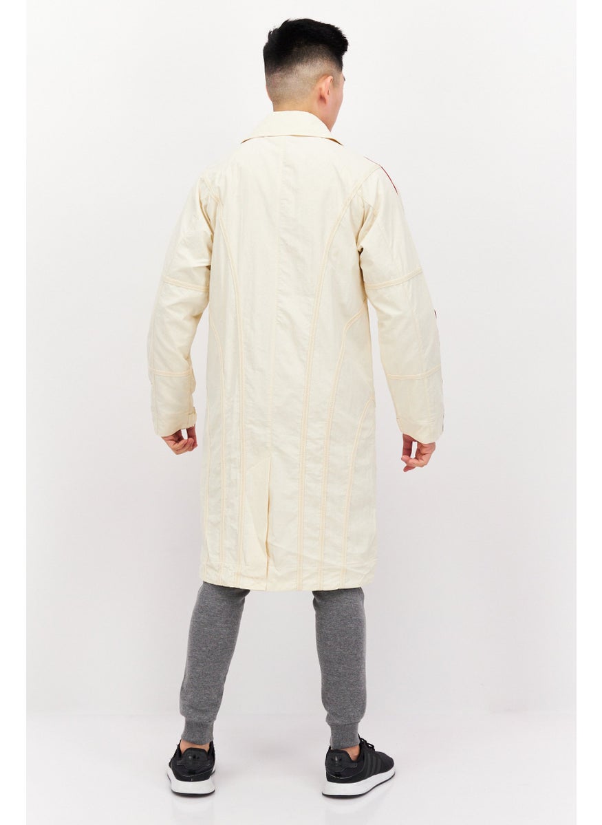 Puma x Palomo Men Sportswear Fit Long Sleeve Outdoor Jacket, Beige Combo  - Image 4
