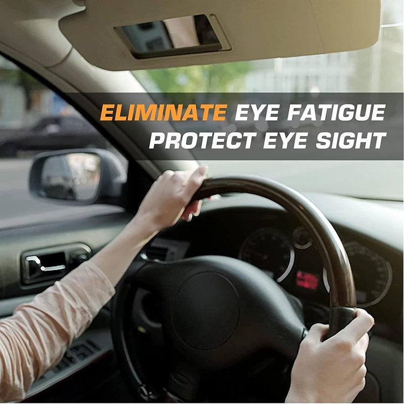 QASULER Beige Sun Visor for Toyota Tacoma - Image 5