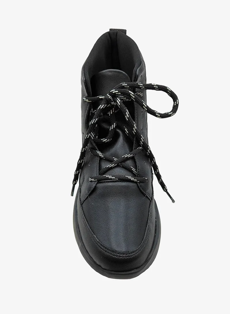 Cuple Black Stylish High-Top Sneakers for Women | Best Price UAE
