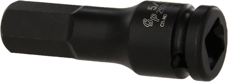 Grey Pneumatic 1/2" Drive x 5/8" Hex Driver Socket - Image 2