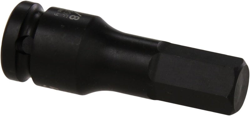 Grey Pneumatic 1/2" Drive x 5/8" Hex Driver Socket - Image 1