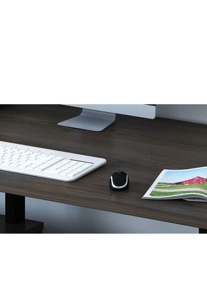 Walnut Computer Desk With Drawer Bedroom Office Study Table 90 x 37 x 72 cm