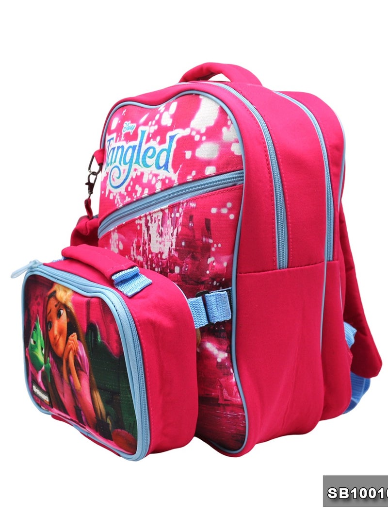 Gharibo Bags School backpack with lunch bag Size 15 Rapunzel  - Image 3
