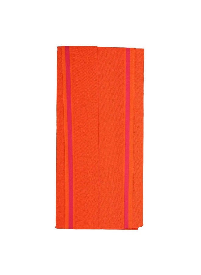 ROLIMOLI 100% Cotton Red Gamchha/Angochha Set of 1 (2 Meter) - Image 2