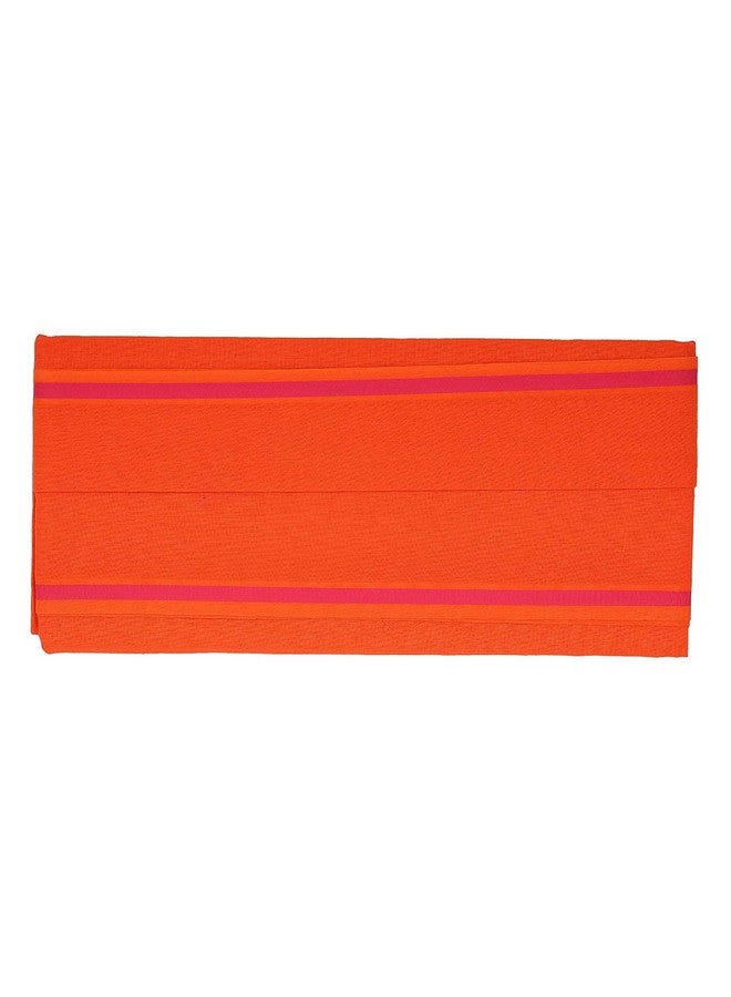 ROLIMOLI 100% Cotton Red Gamchha/Angochha Set of 1 (2 Meter) - Image 3