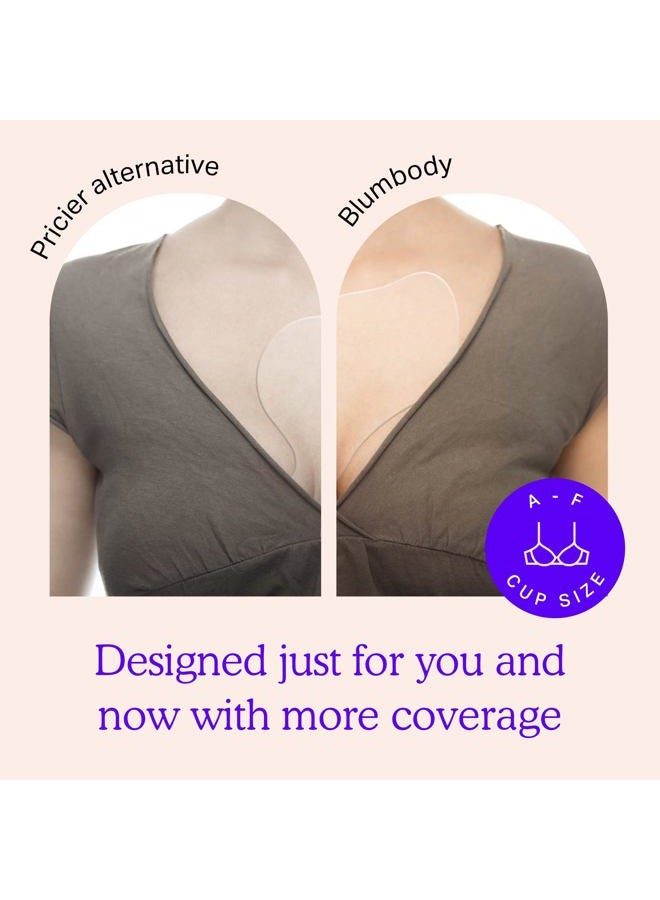 BLUMBODY Chest Wrinkle Pads - Anti-Aging Advanced Skin Firming Tightening & Moisturizing Treatment - Skin Safe Silicone Patches - Reusable Overnight Lift for Crepe Erase - Neck & Décolleté (1.5-mo Supply) - Image 4