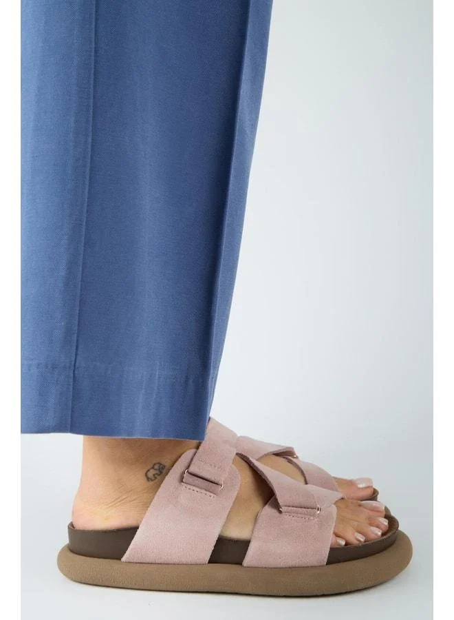 Manijero  Tulipan Women's Real Leather Strap Powder Slipper. for Women | Best Price UAE