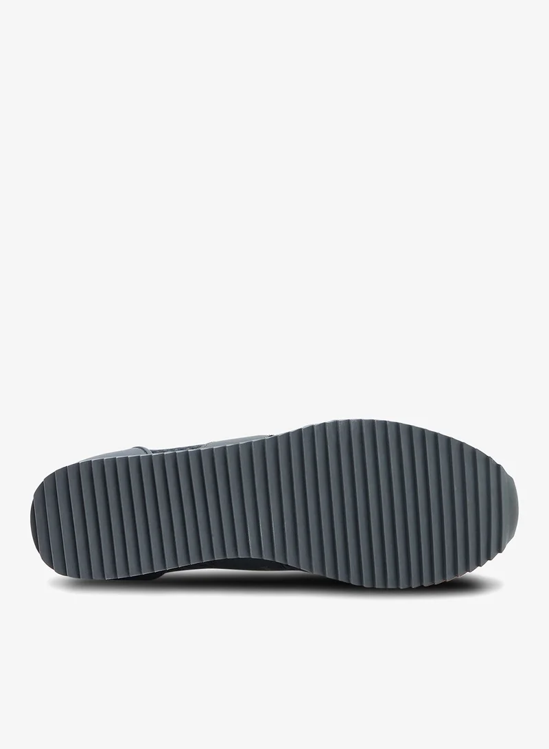 EA7 Emporio Armani Grey Men's Black And White Shoes  | Best Price UAE
